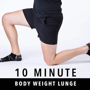 10-Minute Lunge Workout with BJ Gaddour & Mike Lyon (Watch)