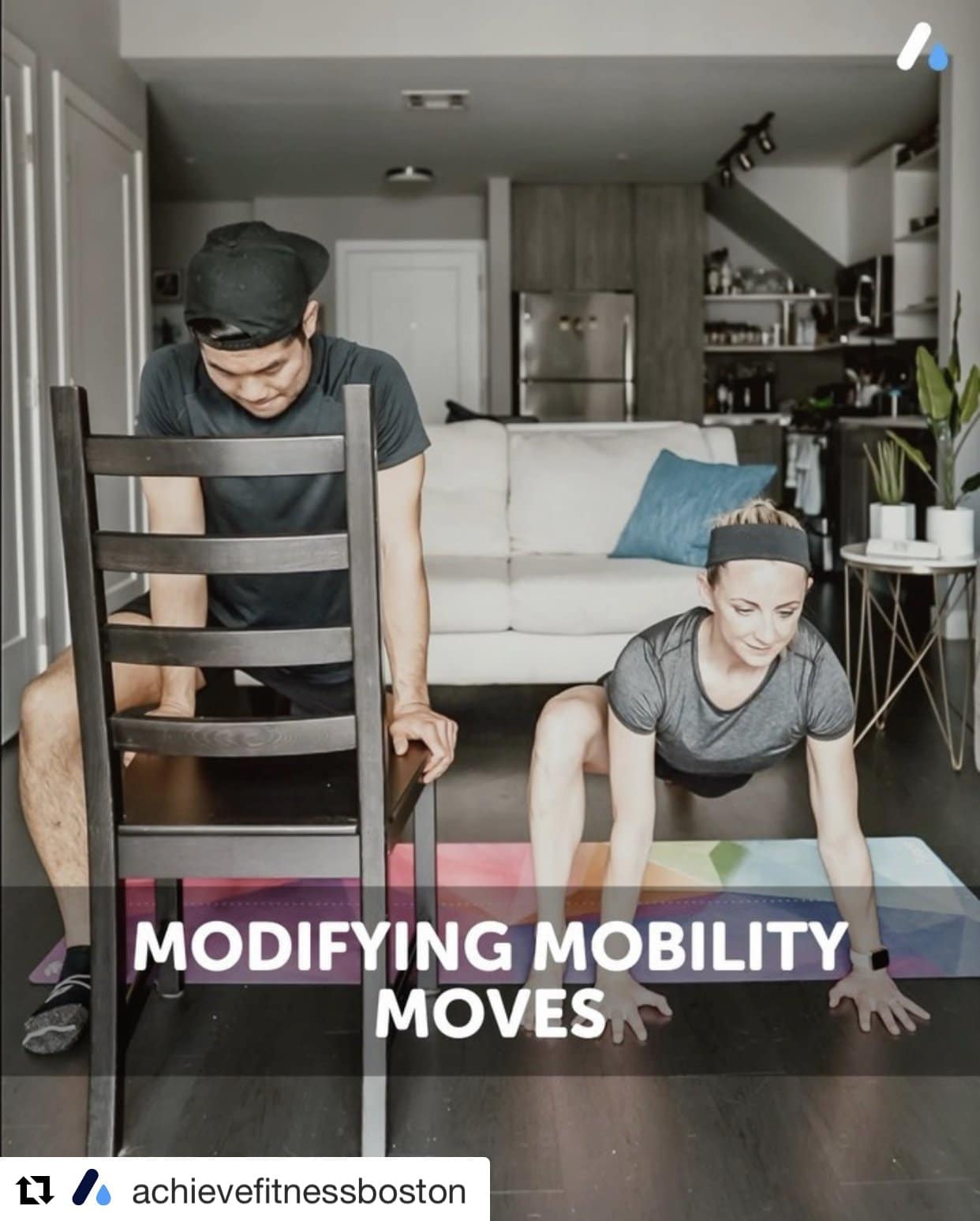Mobility & Dumbbell Workout w/ @achievefitnessboston