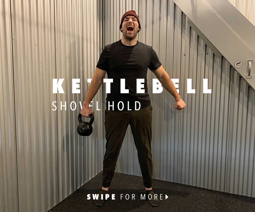 Kettlebell Shovel Hold